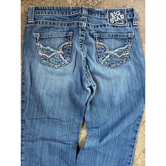 Big Star MADDIE, MID RISE FIT, denim jeans, Women's size 28R - Picture 7 of 7